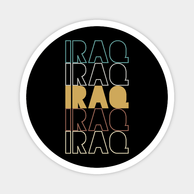 Iraq Magnet by Hank Hill